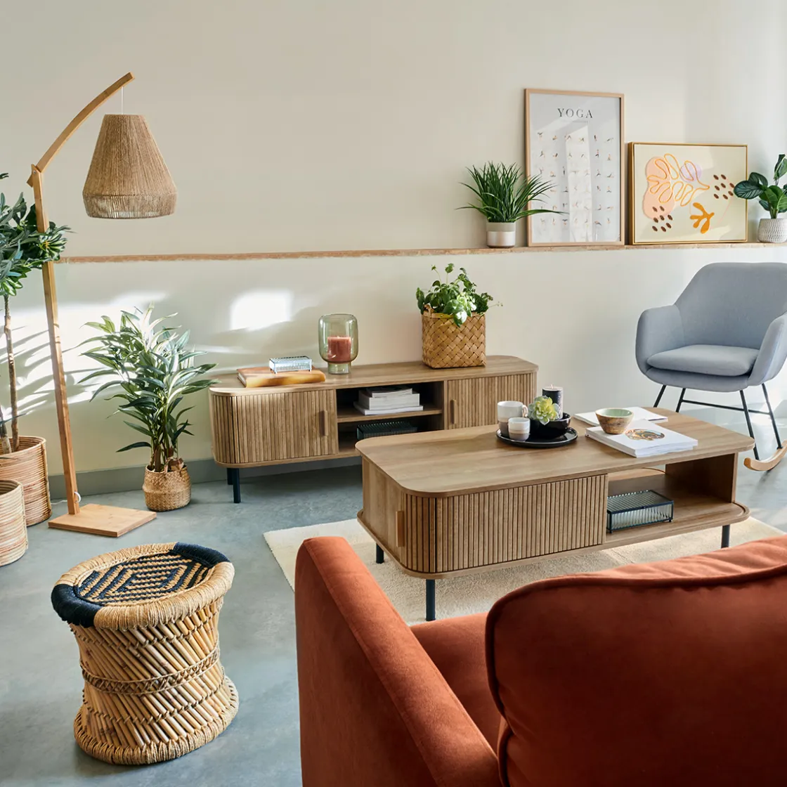 ATMOSPHERA Lampadaire arc "Palm" Online