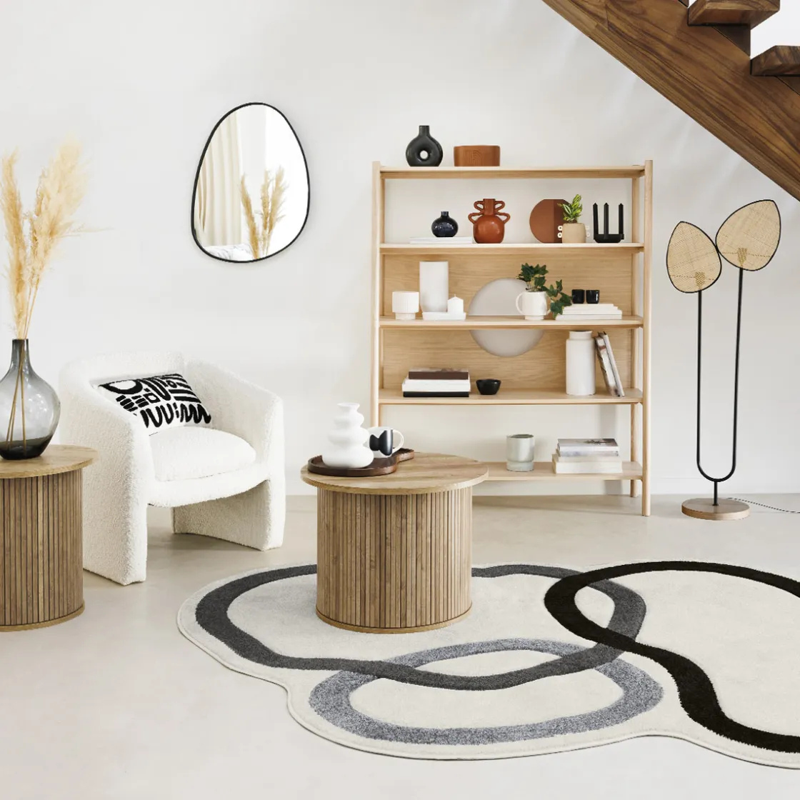 ATMOSPHERA Lampadaire droit "Olme"