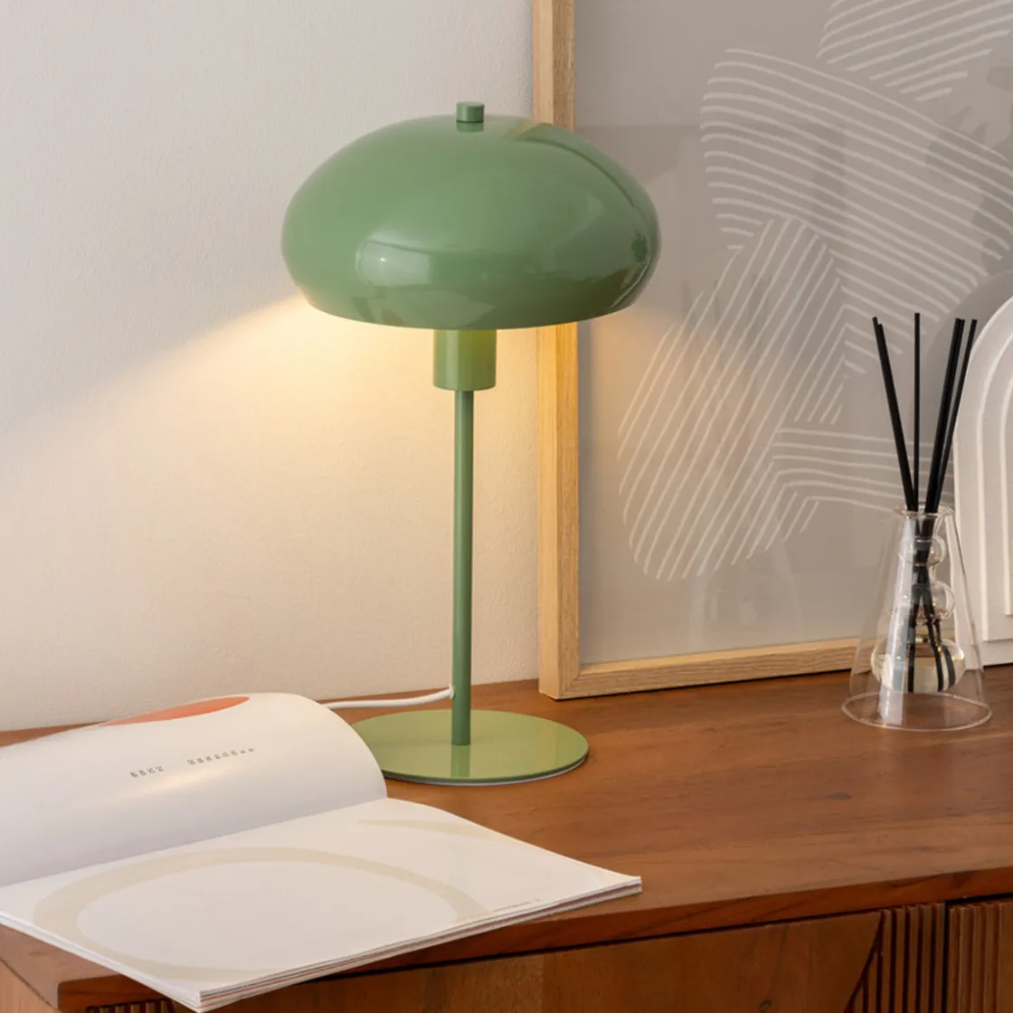 ATMOSPHERA Lampe champignon à poser "Savio" New