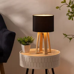 ATMOSPHERA Lampe "Molu" bois Hot
