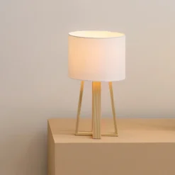 ATMOSPHERA Lampe "Molu" bois Outlet