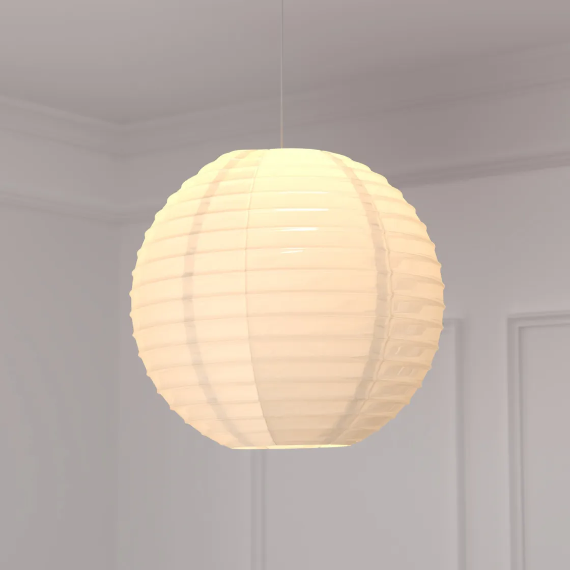 ATMOSPHERA Lanterne boule papier