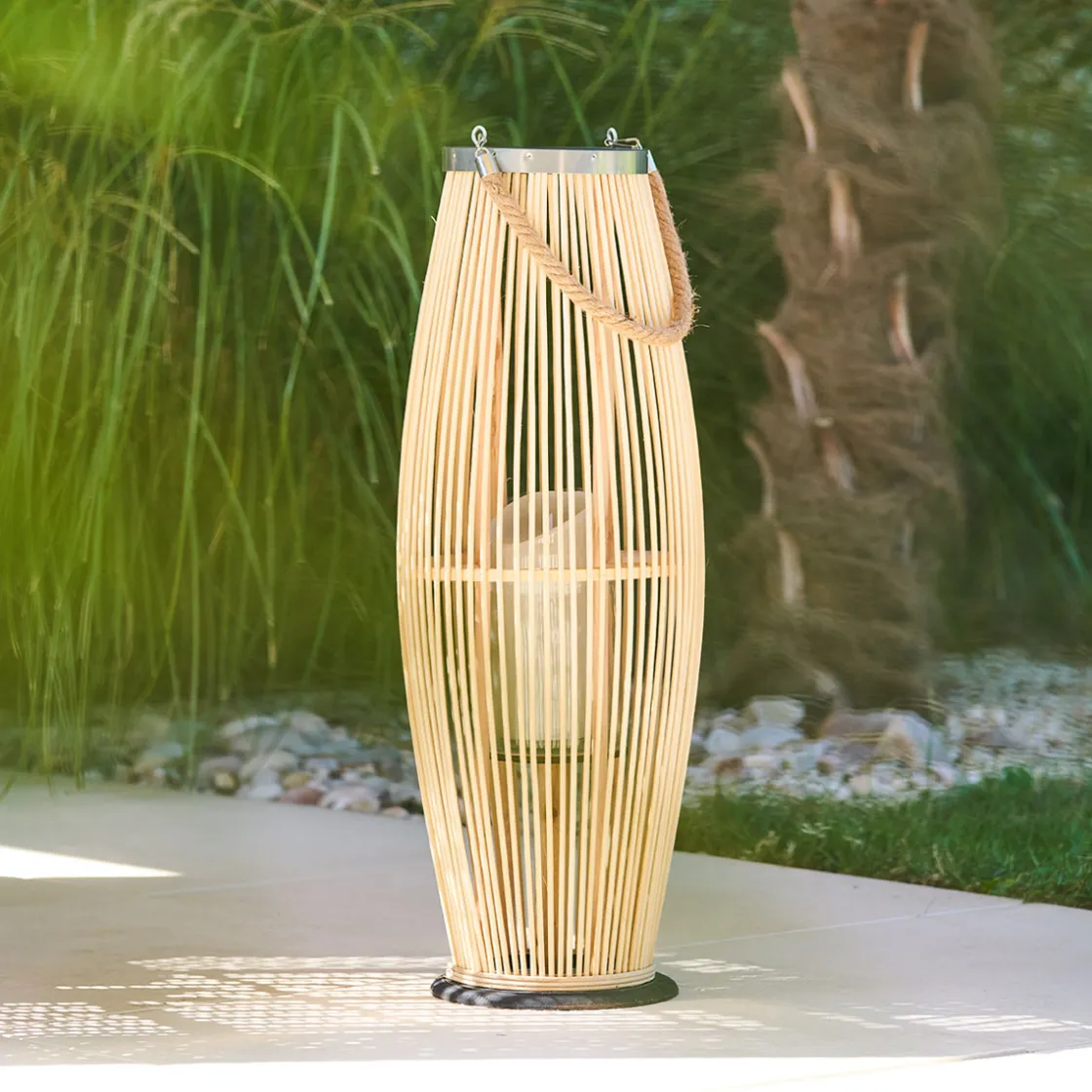 ATMOSPHERA Lanterne "Fit", bambou Clearance