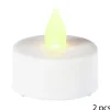 ATMOSPHERA Lot de 2 bougies chauffe-plat LED Hot