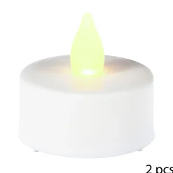 ATMOSPHERA Lot de 2 bougies chauffe-plat LED Hot