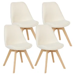 ATMOSPHERA Lot de 4 chaises "Baya" Outlet