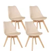 ATMOSPHERA Lot de 4 chaises "Baya" Outlet