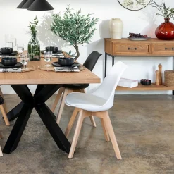 ATMOSPHERA Lot de 2 chaises "Baya" Discount