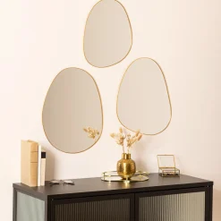 ATMOSPHERA Lot de 3 miroirs organiques "Lida" Hot