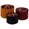 ATMOSPHERA Lot de 3 paniers ronds "Automne" Best