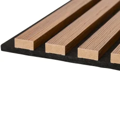 ATMOSPHERA Lot de 3 panneaux décoratifs tasseaux bois Colva