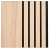 ATMOSPHERA Lot de 3 panneaux décoratifs tasseaux bois Colva Best