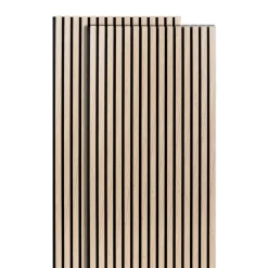ATMOSPHERA Lot de 2 panneaux décoratifs tasseaux bois Colva Best