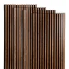 ATMOSPHERA Lot de 4 panneaux décoratifs tasseaux bois Colva Outlet