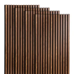 ATMOSPHERA Lot de 4 panneaux décoratifs tasseaux bois Colva Outlet