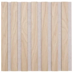 ATMOSPHERA Lot de 3 panneaux décoratifs tasseaux bois Colva Best