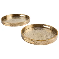 ATMOSPHERA Lot de 2 plateaux "Elya" Outlet