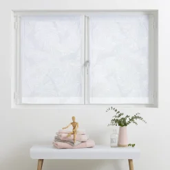 ATMOSPHERA Lot de 2 voilages "Feuille" Clearance