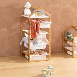ATMOSPHERA Meuble de rangement 4 étagères "Bako" Outlet