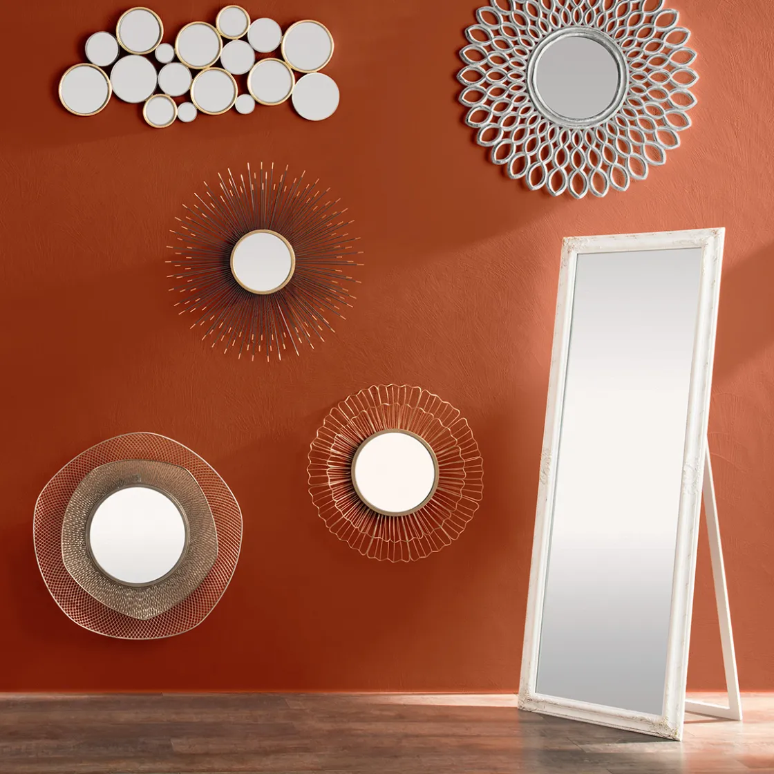 ATMOSPHERA Miroir sur pied "Maya" New