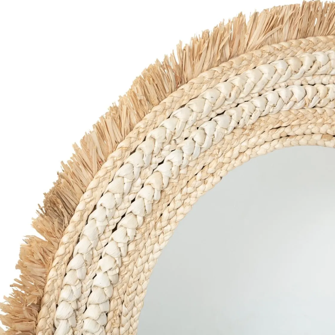 ATMOSPHERA Miroir tressé "Celia" Clearance