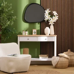 ATMOSPHERA Panneau décoratif tasseaux bois Colva Outlet