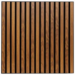 ATMOSPHERA Panneau décoratif tasseaux bois Colva - 120x60x2,1 cm - Effet noyer Best