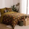 ATMOSPHERA Parure de lit 3 pièces imprimée "Tropical boudoir" Sale
