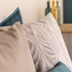 ATMOSPHERA Parure de lit 3 pièces imprimée "Nalh" Discount