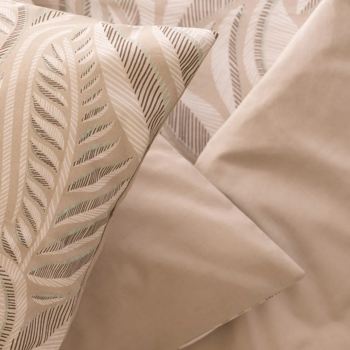 ATMOSPHERA Parure de lit 3 pièces imprimée "Nalh" Discount