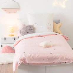 ATMOSPHERA Parure de lit enfant 2 pièces "Chat" Clearance
