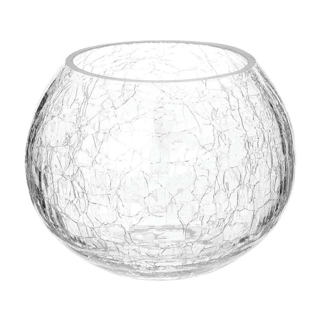ATMOSPHERA Photophore verre craquelé Clearance