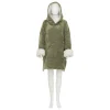 ATMOSPHERA Plaid à manches capuche flanelle "Caleen" Discount
