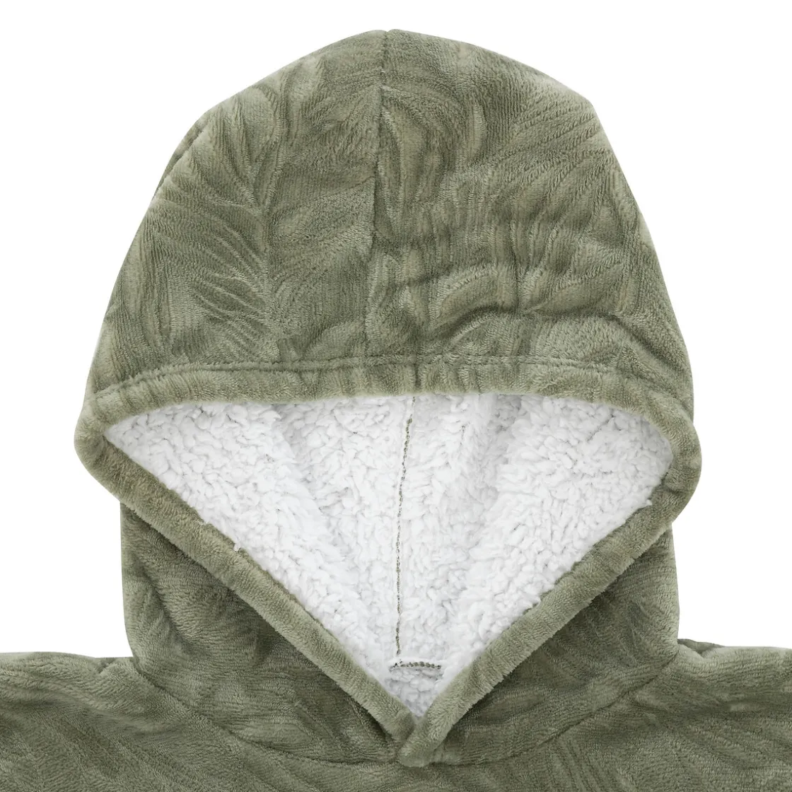 ATMOSPHERA Plaid à manches capuche flanelle "Caleen" Discount