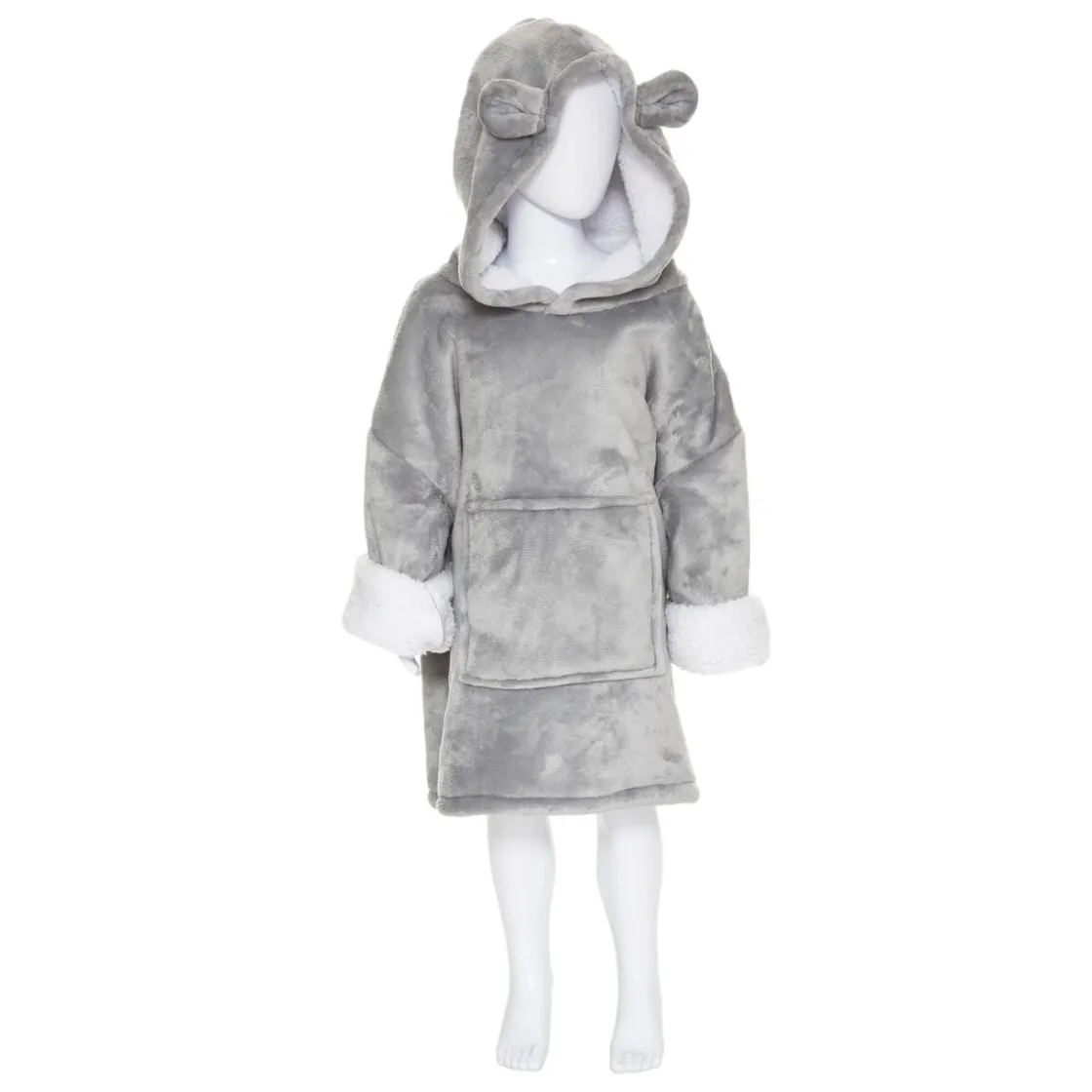 ATMOSPHERA Plaid à manches capuche "Ours" Best
