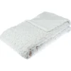 ATMOSPHERA Plaid "Bouclette" fausse fourrure