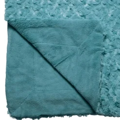 ATMOSPHERA Plaid "Bouclette" fausse fourrure Clearance