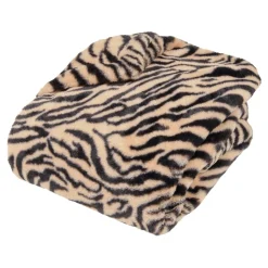 ATMOSPHERA Plaid fausse fourrure imprimé "Orana" Outlet