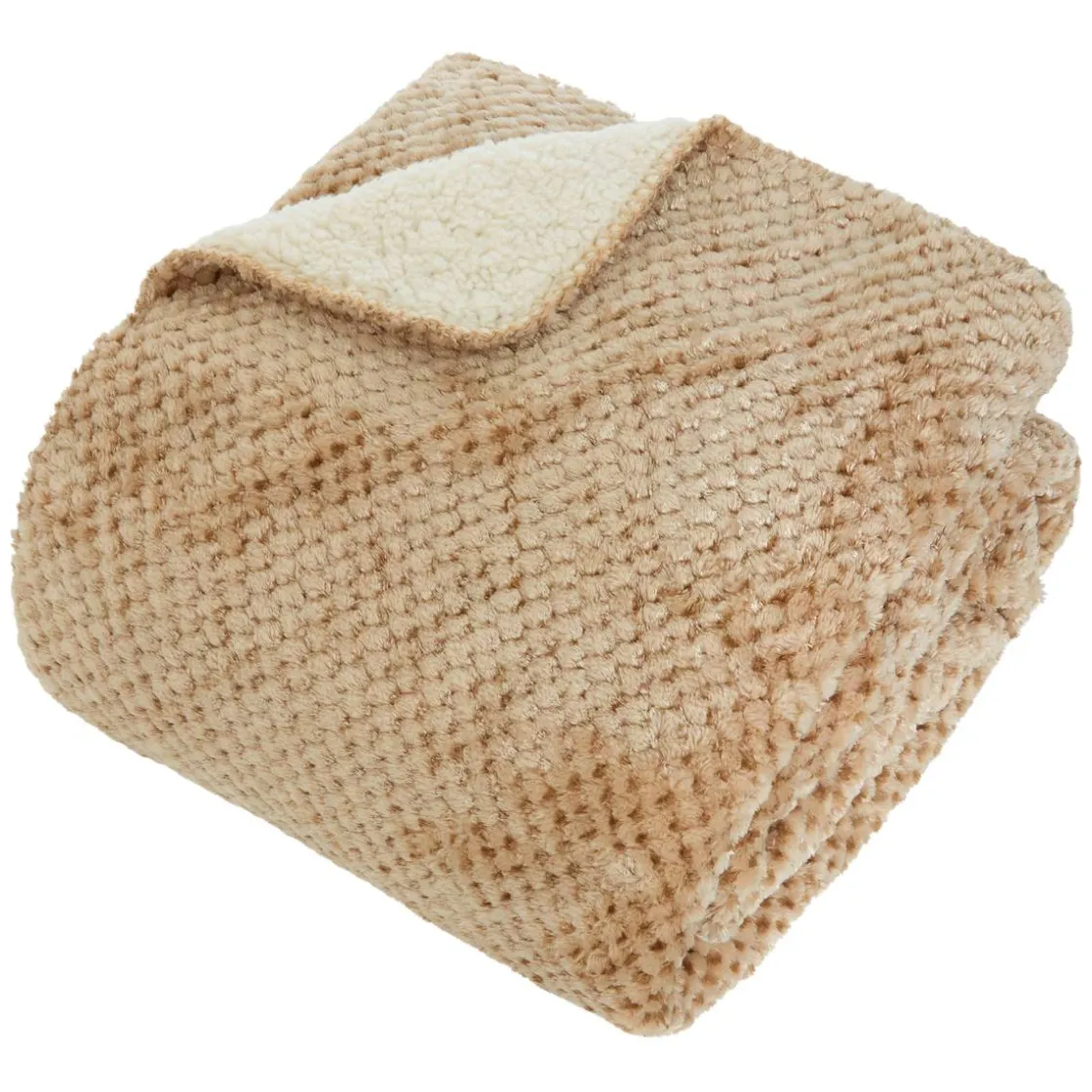 ATMOSPHERA Plaid flanelle effet sherpa "Lyno" Online