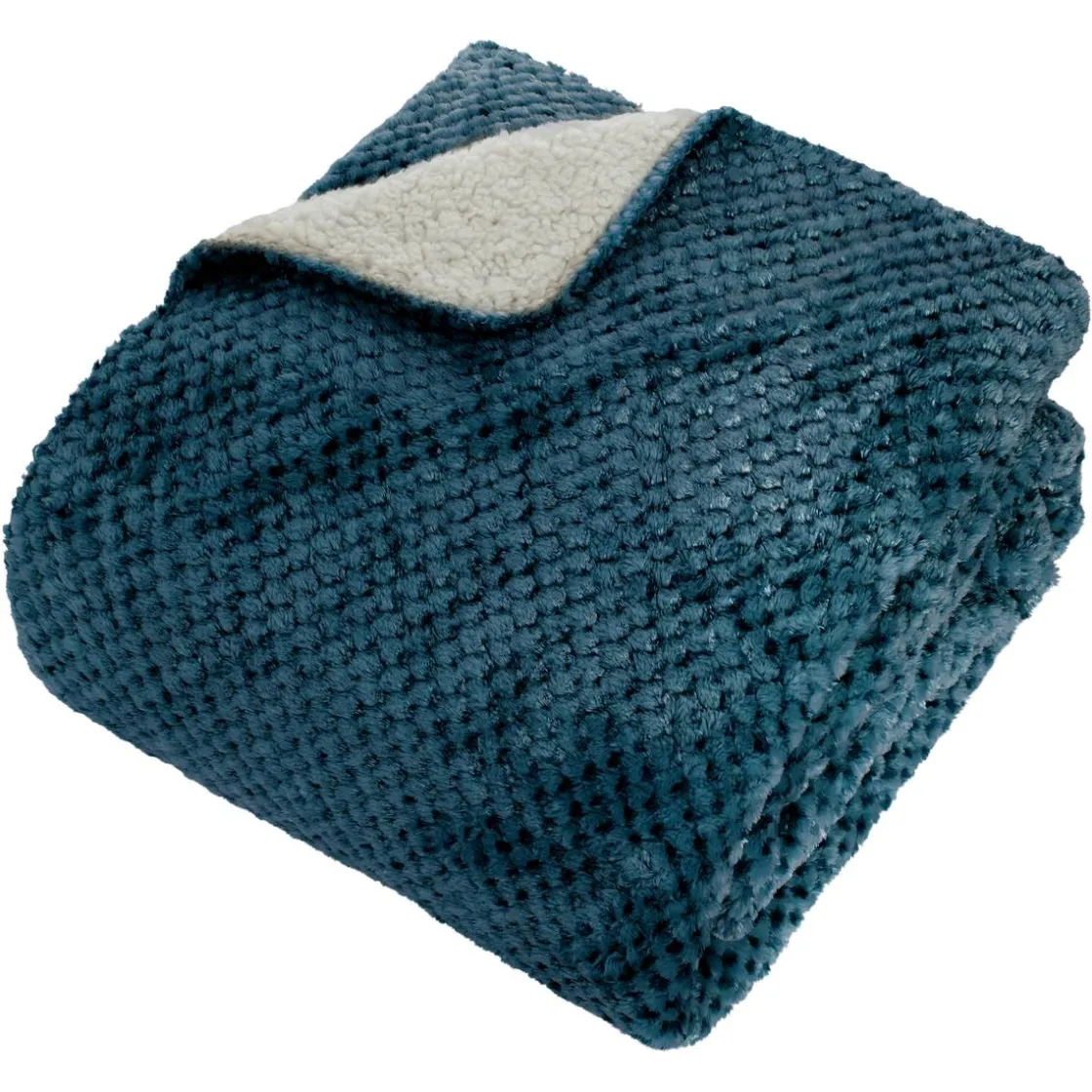 ATMOSPHERA Plaid flanelle effet sherpa "Lyno" Discount