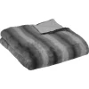 ATMOSPHERA Plaid "Grizzli" fausse fourrure Best