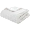 ATMOSPHERA Plaid "Manoir" fausse fourrure Clearance
