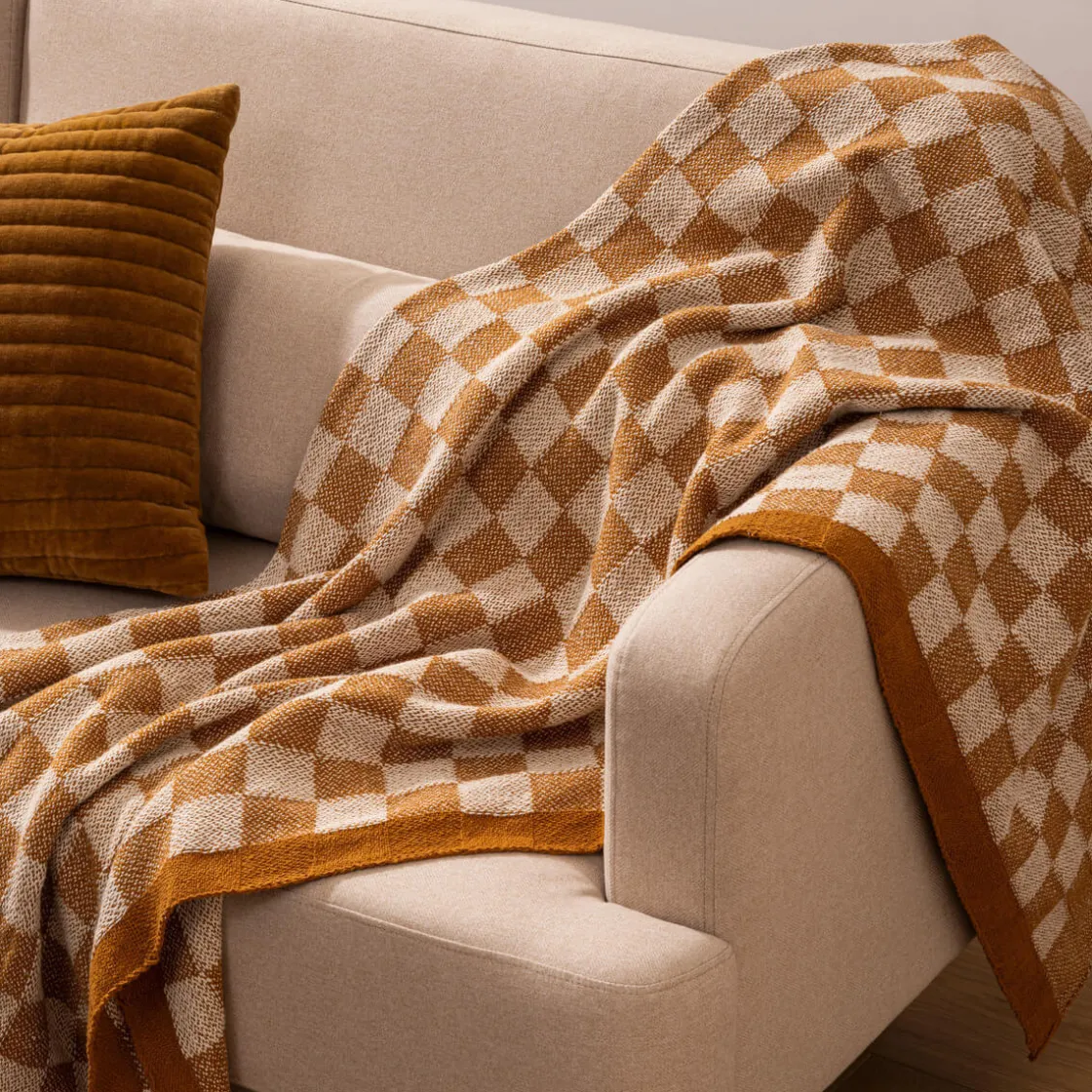 ATMOSPHERA Plaid tricot "Itha" Discount