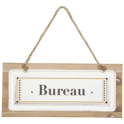 ATMOSPHERA Plaque de porte bois Online