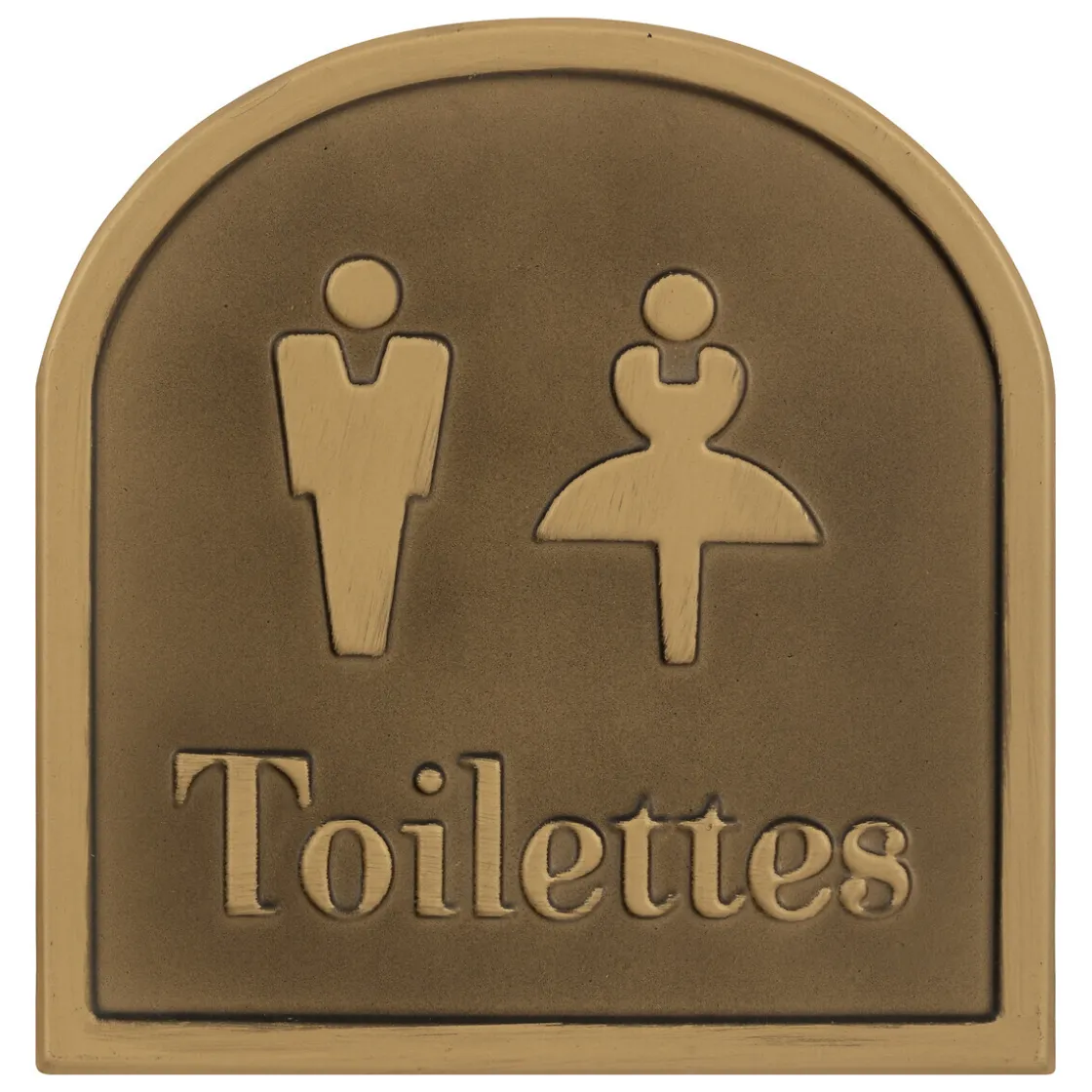 ATMOSPHERA Plaque porte métal "Mattia"