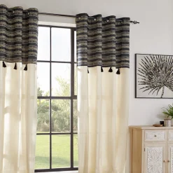 ATMOSPHERA Rideau "Delhi", motifs jacquard Best