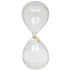 ATMOSPHERA Sablier en verre "Floral" Discount
