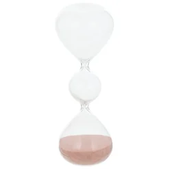 ATMOSPHERA Sablier en verre "Wavy bliss"