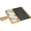 ATMOSPHERA Service apéritif 4 pièces Sale