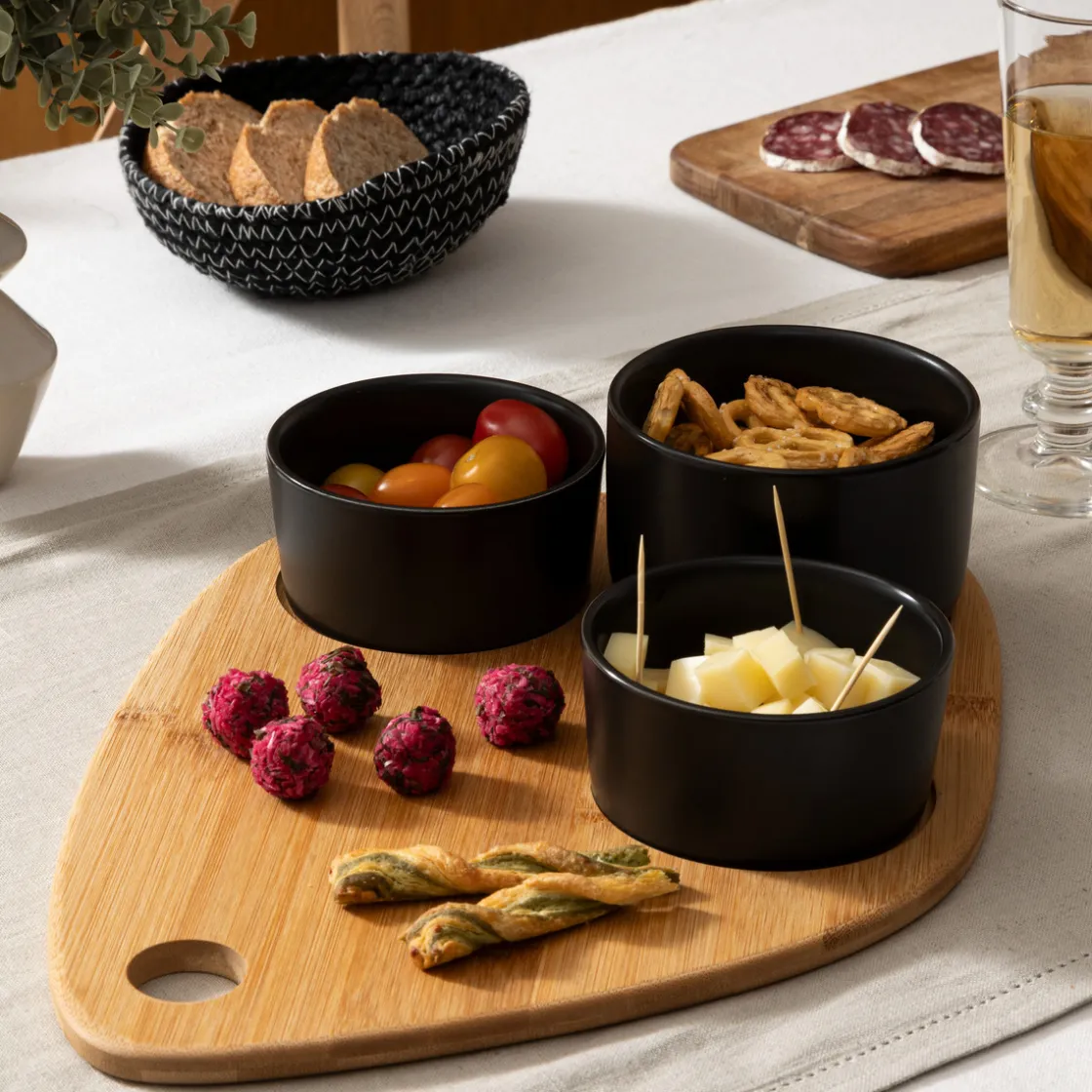 ATMOSPHERA Service apéritif 4 pièces Discount